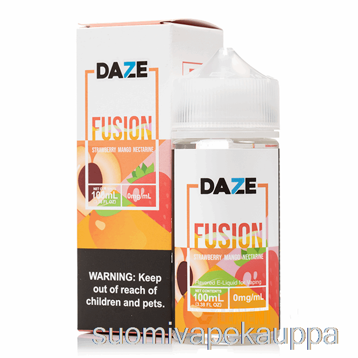 Vape Kauppa Mansikka Mango Nektariini - 7 Daze Fuusio - 100ml 3mg